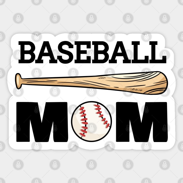 Baseball Mom Sticker by TambuStore